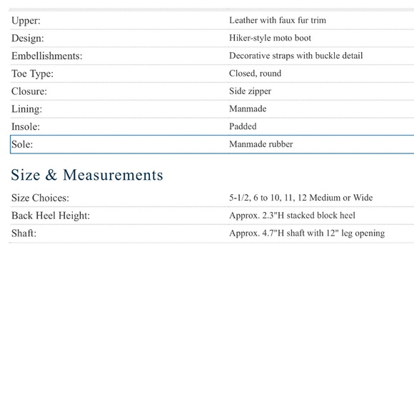 NWT Vince Camuto KLerica Leather Moto/Hiker Boot Olive / Natural Verona Sz 10 - Picture 8 of 8